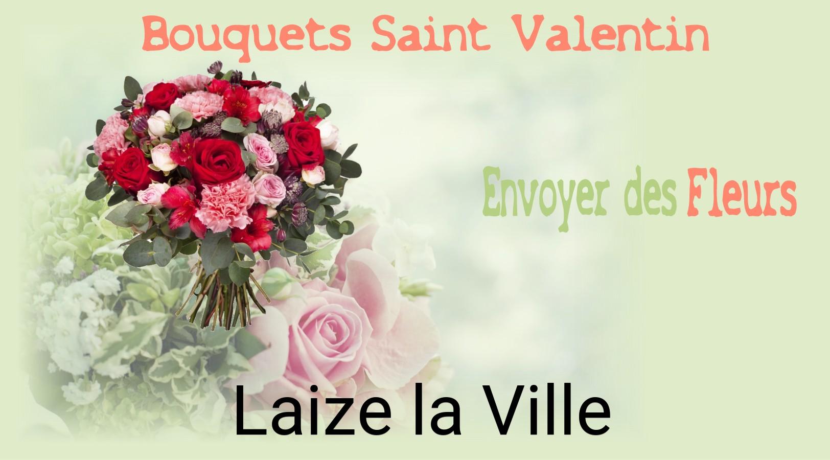 Roses de Saint-Valentin livrées à Laize-la-Ville